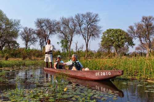 Machaba Camp mokoro aktiviteit